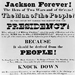 Andrew Jackson Campaign Poster
